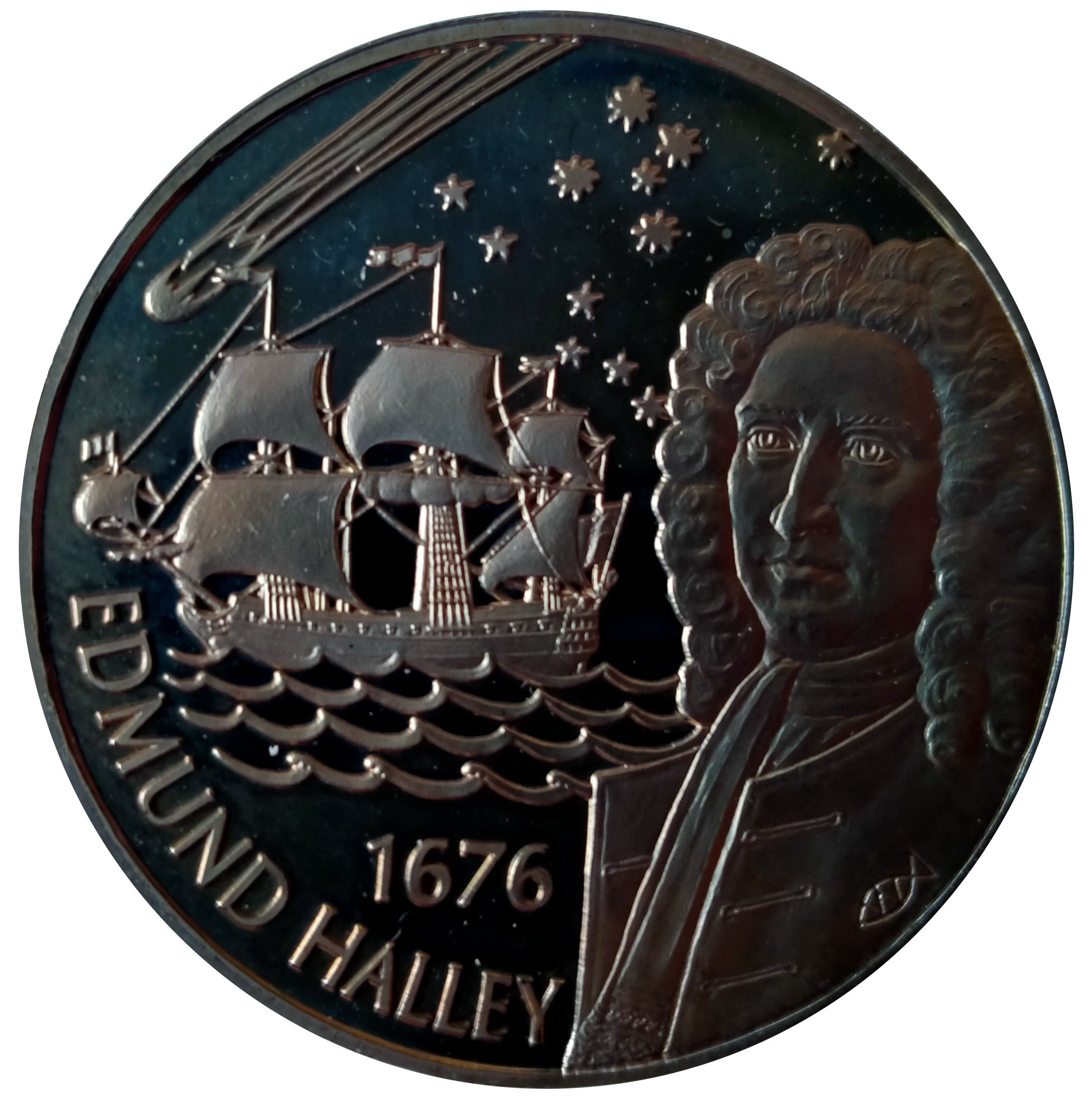 Saint Helena 50 Pence - Elizabeth II HMS Paramour
