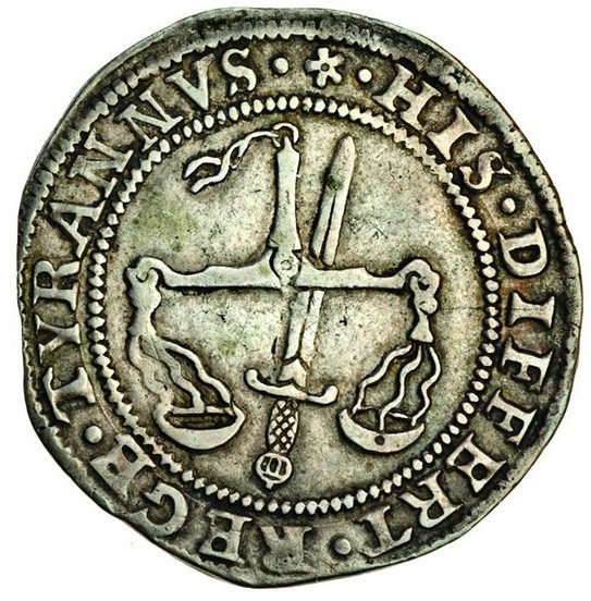 Scotland Balance ½ Merk - James VI 6th Coinage