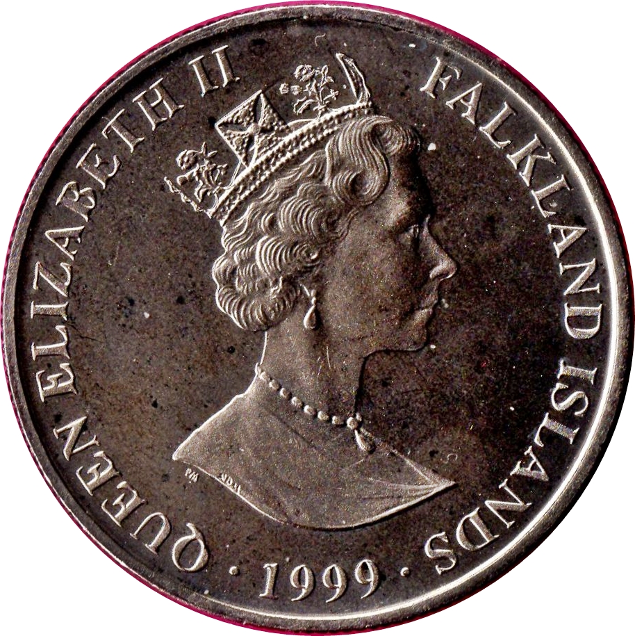 Falkland Islands 2 Pounds - Elizabeth II Sir Ernest Henry Shackleton obverse