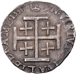 Scotland ½ Testoon - Mary I 1st Period, Type IIIa