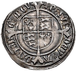 1 Groat - Henry VII profile bust; Tentative issue
