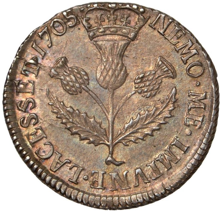 Scotland 5 Shillings - Anne