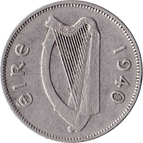 Ireland Reul / 6 Phingin obverse