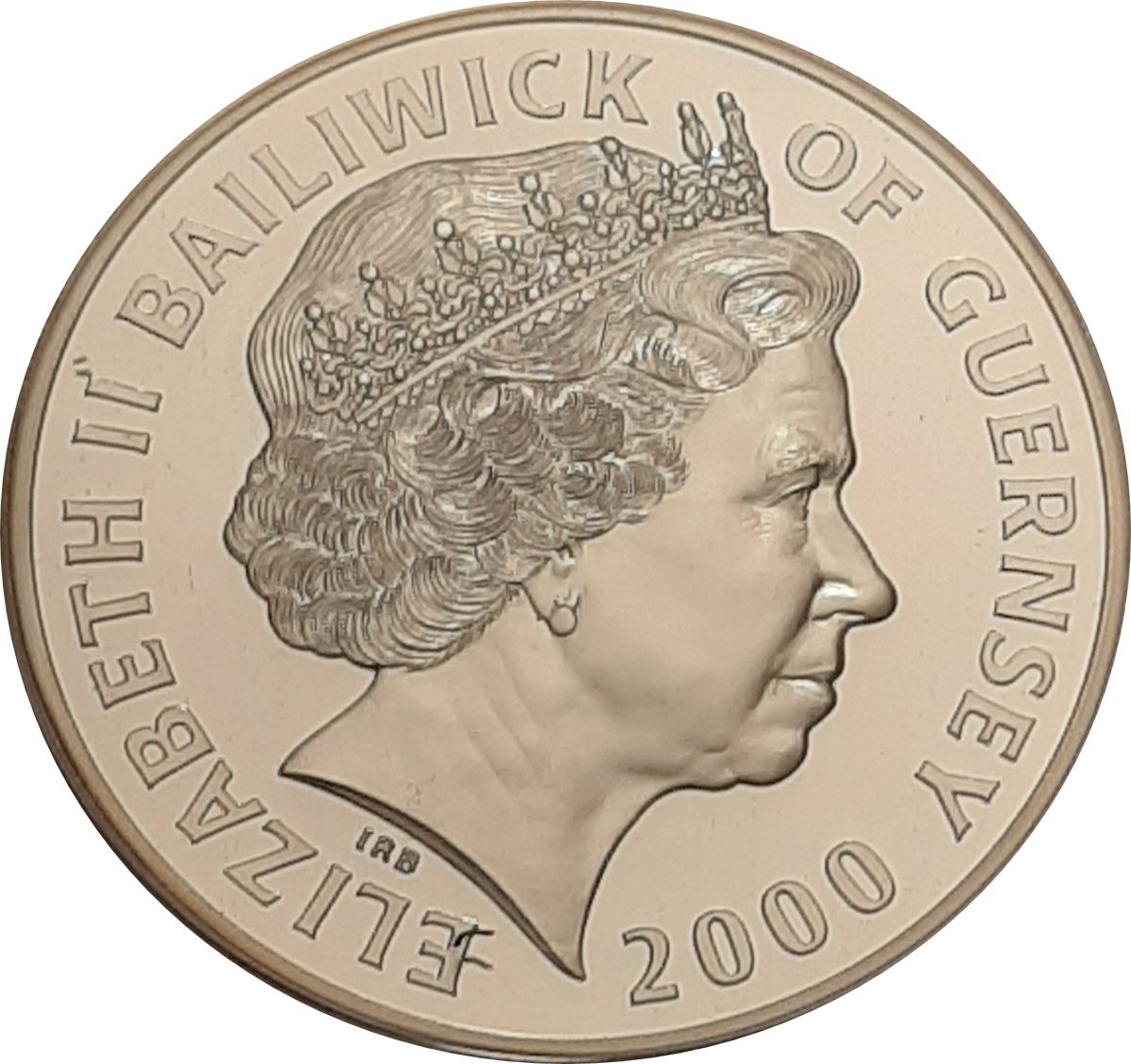 Guernsey 10 Pounds - Elizabeth II Century of Monarchy obverse