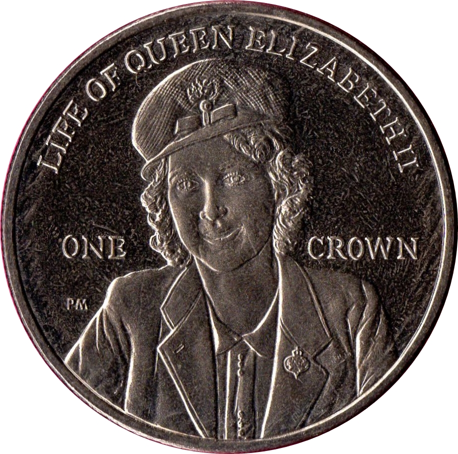 Falkland Islands 1 Crown - Elizabeth II Elizabeth as WWII Nurse