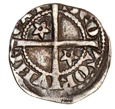 Scotland ½ Penny - Robert I reverse