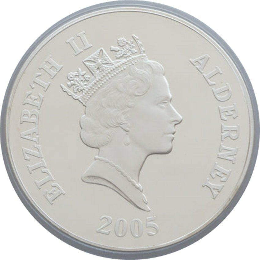 Alderney 50 Pounds - Elizabeth II Prince Henry obverse