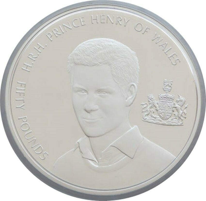 Alderney 50 Pounds - Elizabeth II Prince Henry