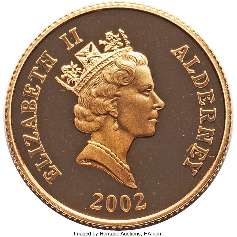 Alderney 25 Pounds - Elizabeth II Princess Diana obverse