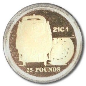 Alderney 25 Pounds - Elizabeth II The Merchant Navy 21C1