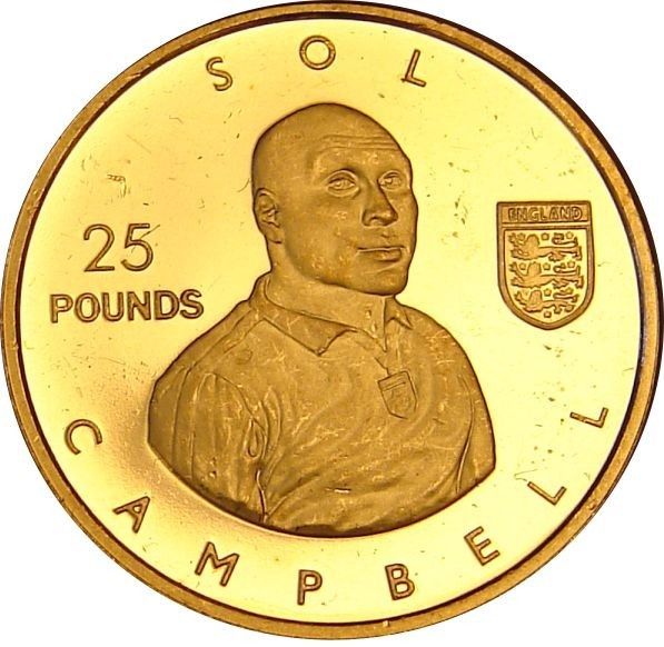 Alderney 25 Pounds - Elizabeth II Jeremiah Campbell