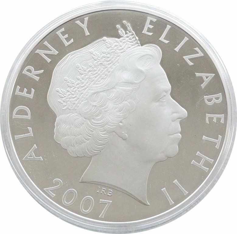 Alderney 10 Pounds - Elizabeth II Princess Diana obverse