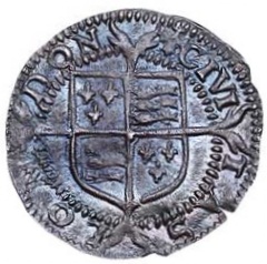 1 Penny - Elizabeth I 2nd issue