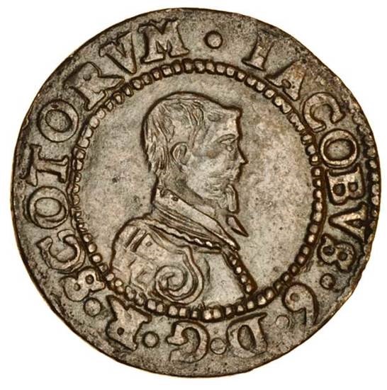 Scotland 2 Pence - James VI obverse