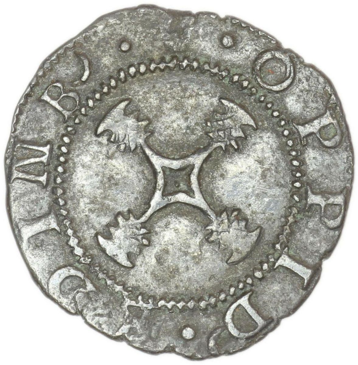 Scotland Fourpenny Plack - James VI reverse