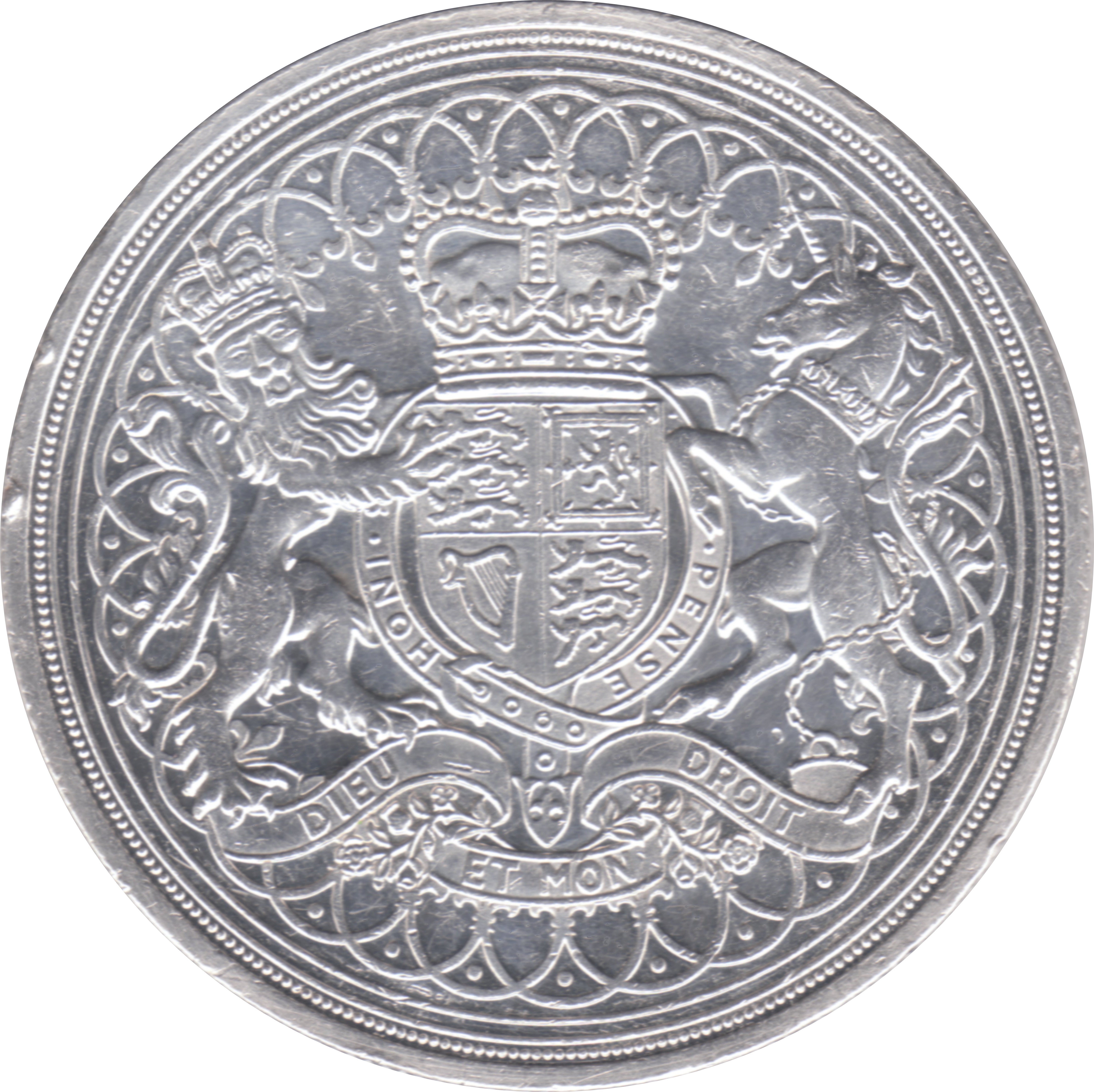 Gibraltar 100 Pounds - Elizabeth II 2 oz Silver Piedfort