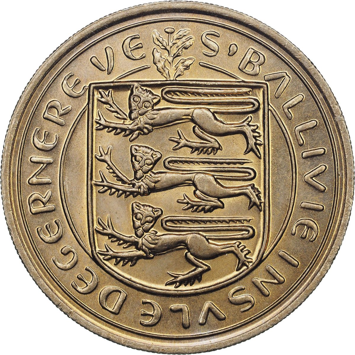 Guernsey 10 Pence - Elizabeth II obverse