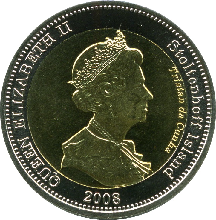 Stoltenhoff Island 25 Pence - Elizabeth II obverse