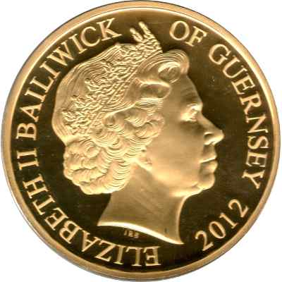 Guernsey 50 Pence - Elizabeth II Diamond Jubilee obverse