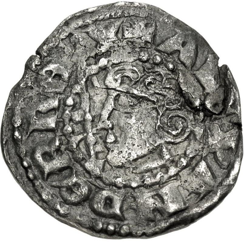 Scotland 1 Penny - Alexander III Transitional Coinage, Type IA obverse