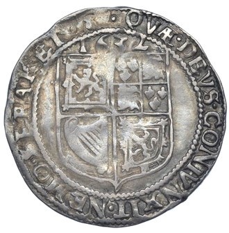 Scotland 6 Shillings - Charles I 1st Coinage reverse
