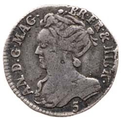 Scotland 5 Shillings - Anne obverse