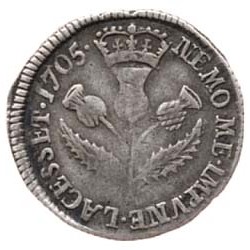 Scotland 5 Shillings - Anne