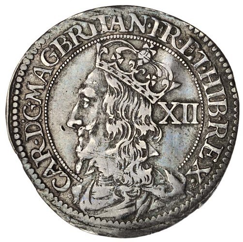 Scotland 12 Shillings - Charles I 3rd Coinage, 2nd Issue obverse