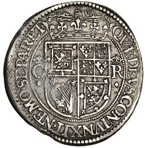 Scotland 12 Shillings - Charles I 3rd Coinage, 2nd Issue