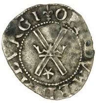 Scotland ½ Bawbee - Mary I 1st Period