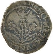 Scotland 30 Pence - James VI 7th Coinage reverse