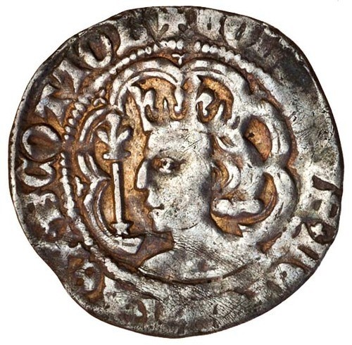 Scotland ½ Groat - Robert II obverse