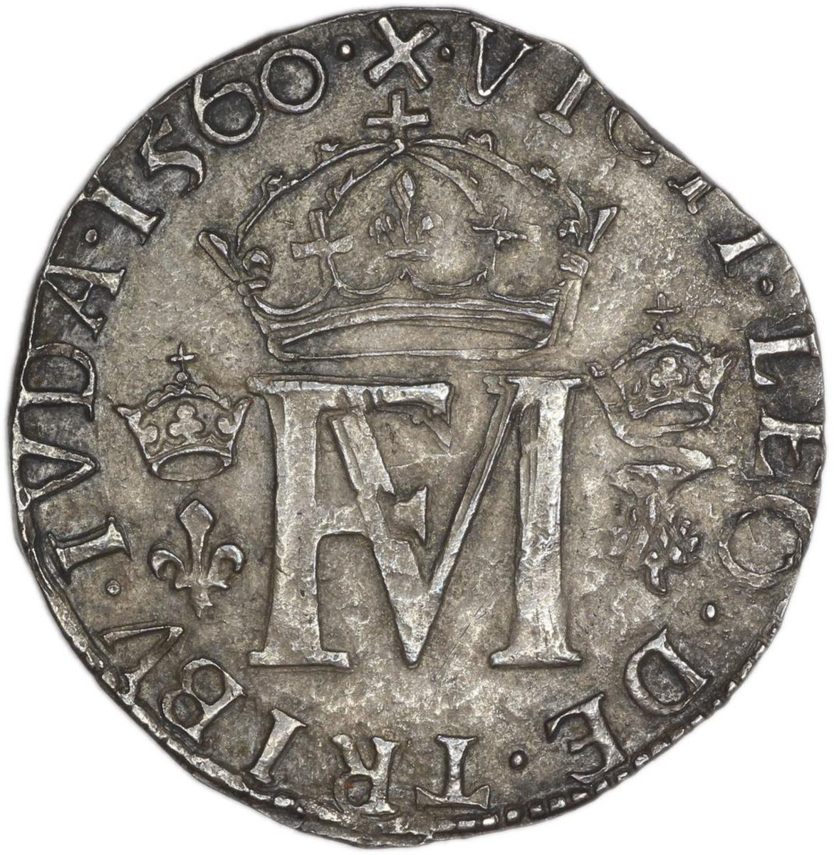 Scotland 1 Testoon - Francis and Mary 2nd Period, Type II