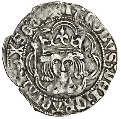 Scotland 1 Groat - James I 2nd Fleur-de-lis Issue obverse