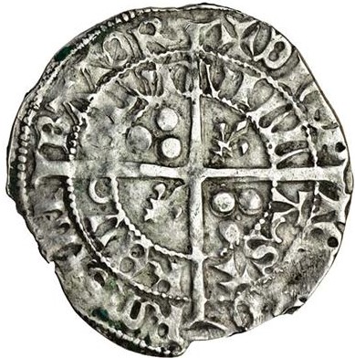 Scotland 1 Groat - James I 2nd Fleur-de-lis Issue reverse