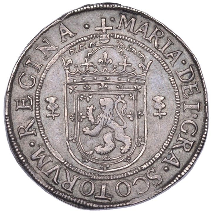 Scotland ⅔ Ryal - Mary I 5th Period obverse