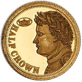 Tristan da Cunha ½ Crown - Elizabeth II Napoleon