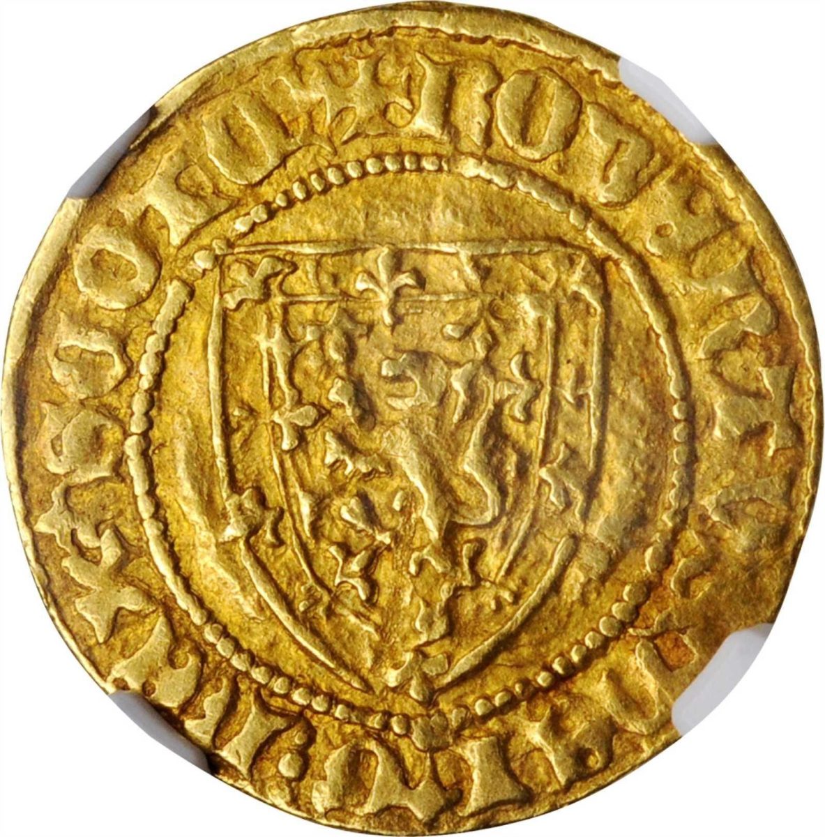 Scotland 1 Demy-Lion - Robert III Heavy Coinage, 1st Issue obverse