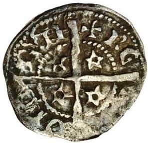 Scotland 1 Farthing - David II 1st Coinage, 1st Issue