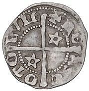Scotland ½ Penny - David II 1st Coinage, 1st Issue
