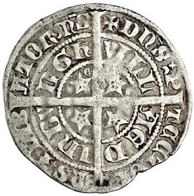 Scotland 1 Groat - David II 2nd Coinage, Class B