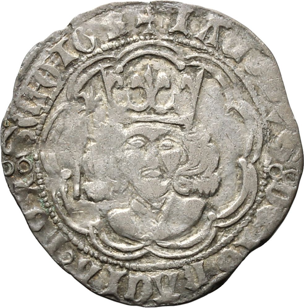 Scotland 1 Groat - James II 1st Coinage, 3rd Fleur-de-lis Issue obverse