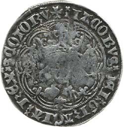 Scotland 1 Groat - James II 1st Coinage, 4th Fleur-de-lis Issue obverse