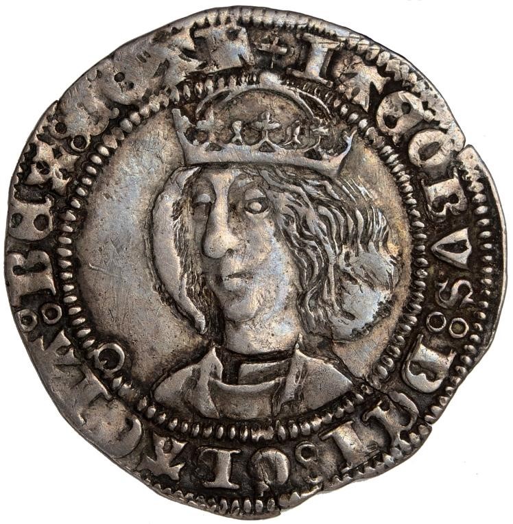 Scotland 1 Groat - James III Main Issue obverse