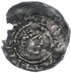 Ireland ½ Penny - John First Coinage obverse