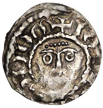 Ireland ½ Penny - John Second "DOMinus" Coinage, Dublin obverse