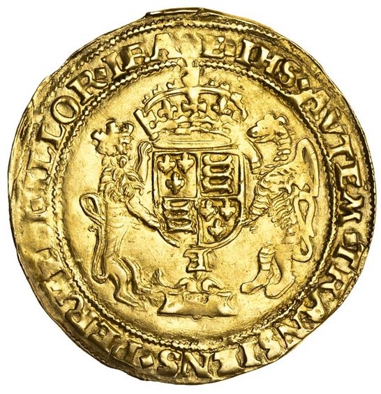 ½ Sovereign - Edward VI 1st period