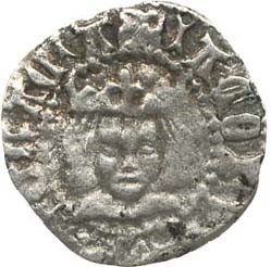 Scotland 1 Penny - James III Type A obverse