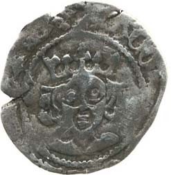 Scotland 1 Penny - James III Light Issue of c.1482 obverse