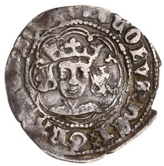 Scotland ½ Groat - James III Light Issue of 1475 obverse